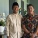 Komandan TKN Fanta, Arief Rosyid Hasan, dan Menseskab Mayor Teddy. Sumber foto : Instagram ariefrosyid.id