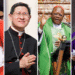Kandidat pengganti Paus Fransiskus. Dari kiri ke kanan : Peter Kodwo Appiah Turkson, Luis Antonio Gokim Tagle , Fridolin Ambongo Besungu dan Pietro Parolin. Foto : dari berbagai sumber.