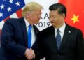 Presiden Amerika Serikat Donald Trump dan Presiden China Xi Jinping.