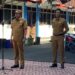 Bupati Bondowoso, H. Abdul Hamid Wahid, saat memberikan arahan pada hari pertama kerja usai cuti Hari Raya Idul Fitri 1446 H, Selasa (8/4/2025).