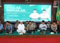 Halal Bihalal di Pendopo Raden Bagus Assra, Kamis (10/4/2025).