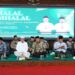 Halal Bihalal di Pendopo Raden Bagus Assra, Kamis (10/4/2025).