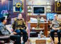 Anggota Komisi III DPR RI, Bamsoet saat bertemu Ketua MA Sunarto di Jakarta pada Kamis (10/4/2025).