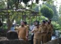 Kunjungan Wakil Bupati As’ad Yahya Safi’i ke Pusat Informasi Megalitikum Bondowoso (PIMB) di Desa Pekauman, Kecamatan Grujugan, Selasa (15/4/2025).