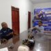 Fauzan Azima yang dikenal sebagai Direktur Eksekutif Yayasan Bangka Belitung Kreatif secara resmi menyerahkan berkas pendaftaran di Sekretariat Partai NasDem Sungailiat, Rabu (17/4) malam.