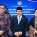 Ir. H. Abdullah Rasyid, ME (Kiri)