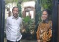Menteri Kehutanan, Raja Juli Antoni bersama Presiden ke-7 RI, Joko Widodo kemarin di Solo, Senin (26/5/2025).
