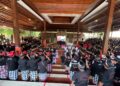 Suasana diklat singkat Pecalang pada Selasa (29/8/2023) Sumber foto : Bali Post.