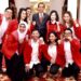 Jajaran DPP PSI saat bertemu Presiden Jokowi. Sumber Foto: Raja Juli Antoni