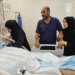 Keluarga Dr. Alaa Al-Najjar, korban serangan Israel.