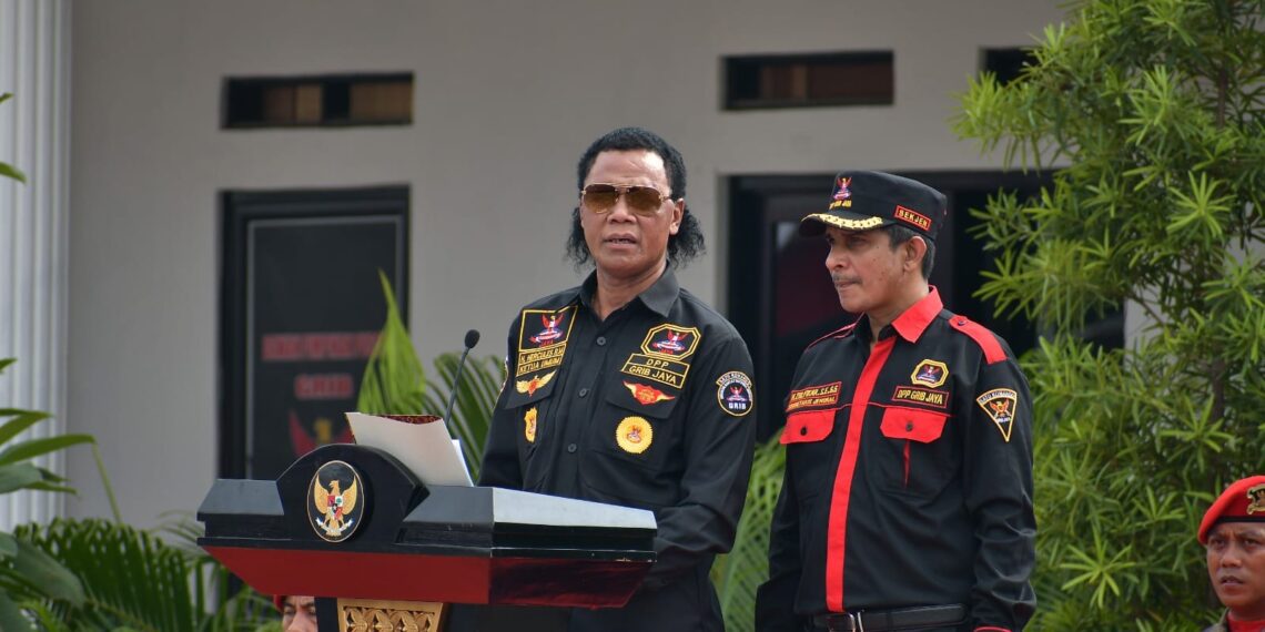 Ketua Umum DPP GRIB Jaya, Hercules Rosario de Marshal.