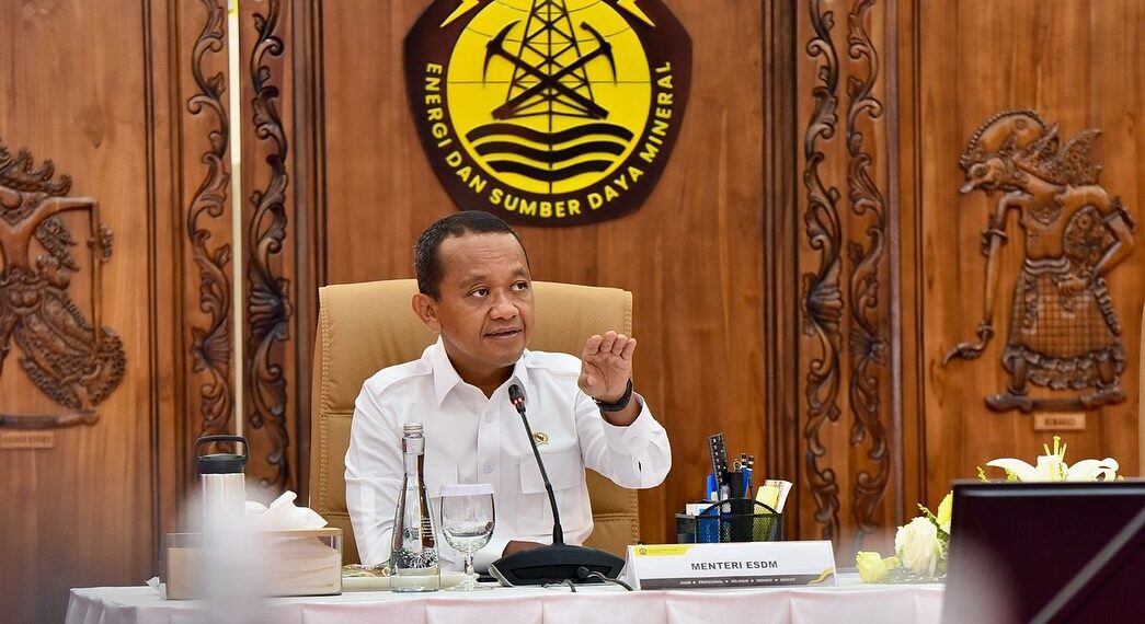 Menteri ESDM Bahlil Lahadalia.