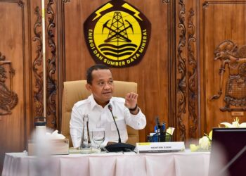 Menteri ESDM Bahlil Lahadalia.