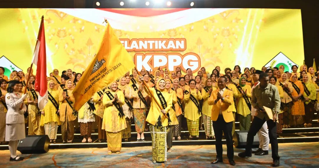 Pelantikan Pengurus Pusat KPPG Periode 2024-2029 yang dinahkodai Hetifah Sjaifudian.