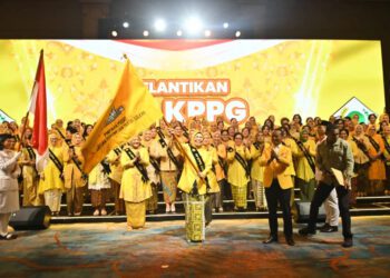 Pelantikan Pengurus Pusat KPPG Periode 2024-2029 yang dinahkodai Hetifah Sjaifudian.