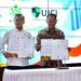 Penandatanganan MOU antara UICI dan Kementerian Kependudukan dan Pembangunan Keluarga yang ditandatangi oleh Rektor UICI, Prof. La Ode M.Kamaluddin dan Menteri Wihaji di Jakarta pada Senin (19/5/2025)