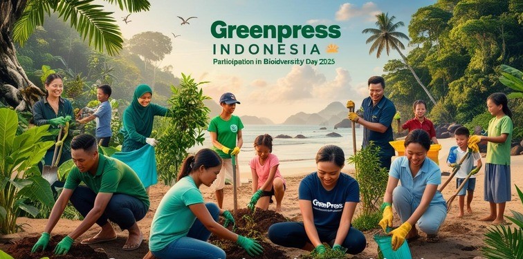 Ilustrasi aksi pelestarian lingkungan untuk mendukung keberlanjutan Keanekaragaman Hayati. Dok : Greenpress Indonesia.