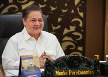 Menko Perekonomian Airlangga Hartarto. Sumber foto : instagram @airlanggahartarto_official.