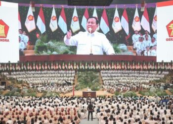 Rapimnas Partai Gerindra. Sumber foto : ANTARA.