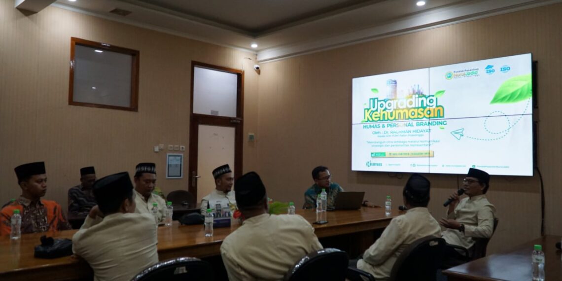Upgrading Kehumasan PP Nurul Jadid Paiton Probolinggo