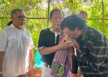 Hercules saat meminta maaf pada Sutiyoso