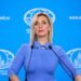 Juru Bicara Kementerian Luar Negeri Rusia, Maria Zakharova
