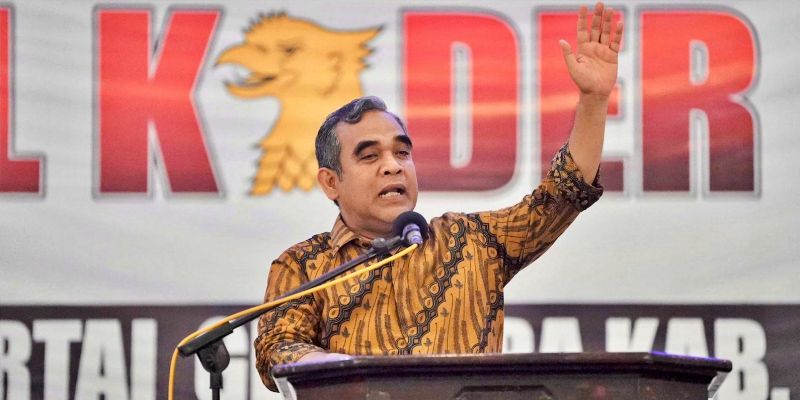 Sekjen Gerindra, Ahmad Muzani