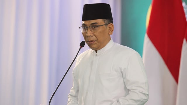 Ketua Umum PBNU KH. Yahya Cholil Staquf