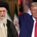 Presiden AS, Donald Trump (Kanan) dan Pemimpin Tertinggi Iran, Ayatullah Ali Khamenei (Kiri).