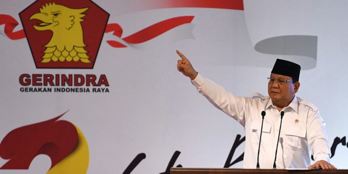 Ketua Umum Partai Gerindra, Prabowo Subianto. Sumber foto : ANTARA.