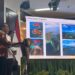 Menteri ESDM, Bahlil Lahadalia, saat konferensi pers terkait gambar hoax kerusakan Raja Ampat.