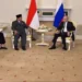 Presiden Prabowo saat bertemu Presiden Rusia, Vladimir Putin.