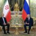 Presiden Iran, Masoud Pezeshkian, bertemu Presiden Rusia, Vladimir Putin, pada Jumat (17/1/2025), beberapa jam setelah tiba di Moskow, untuk membahas kemitraan strategis dan upaya meningkatkan kerja sama di semua sektor. Sumber foto : ANTARA/REUTERS