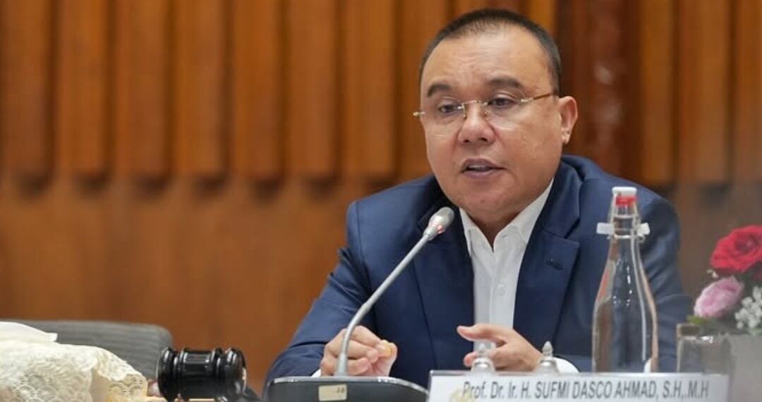 Ketua Harian DPP Partai Gerindra, Sufmi Dasco Ahmad,