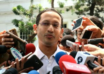 Menteri Pendidikan, Kebudayaan Riset dan Teknologi, Nadiem Makarim.