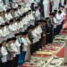 Presiden Prabowo saat mengikuti perayaan sholat idul adha di Masjid Istiqlal Jakarta, Jum'at (6/6/2025). Sumber foto : Sekretariat Kabinet