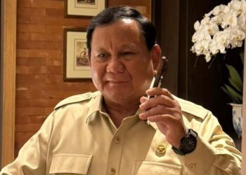 Presiden Prabowo Perdana Menteri Kanada, Yang Mulia Mark Carney, lewat sambungan telepon pada Jum'at (6/6/2025). Sumber foto : Instagram @sekretariat.kabinet