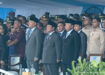 Presiden Prabowo Subianto saat menghadiri ajang Indo Defence Expo and Forum 2024, Rabu (11/6/2025). Sumber foto : tangkapan layar dari Youtube Sekretariat Presiden.