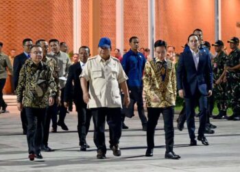 Presiden Prabowo Subianto saat hendak bertolak ke Rusia. Sumber foto : Instagram Sekretariat Kabinet