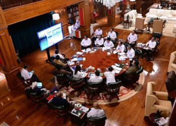 Rapat terbatas keempat yang digelar oleh Presiden Prabowo Subianto pada Senin, 23 Juni 2025. Sumber foto : Sekretariat Kabinet.