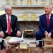 Presiden AS, Donald Trump (kanan) dan PM Israel Benjamin Netanyahu (Kiri). Sumber foto : Reuters