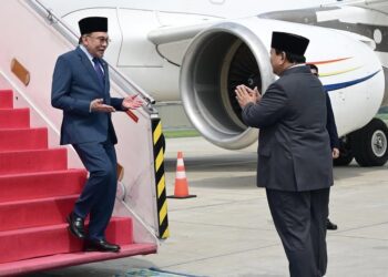 Presiden Prabowo saat menerima PM Malaysia, Anwar Ibrahim di Jakarta, Jum'at (27/06/2025). Sumber foto : Sekretaris Kabinet.