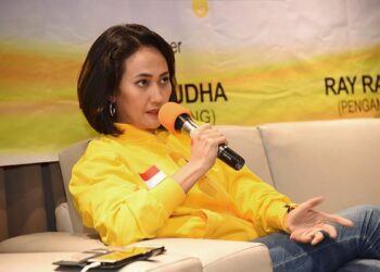 Ketua Bidang Kebijakan Hukum dan HAM DPP Partai Golkar, Christina Aryani. Sumber foto : ANTARA.