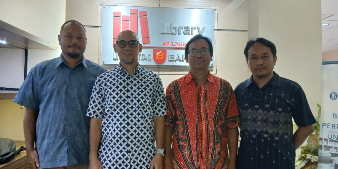 Pertemuan antara Ketua Bidang HLN DPP PUI, Adhe Nuansa Wibisono, Ph.D., dan Dr. Muhammad Badaruddin, Head of Bakrie Center for Energy and Sustainability Universitas Bakrie, di Jakarta, Rabu (23/07/2025).