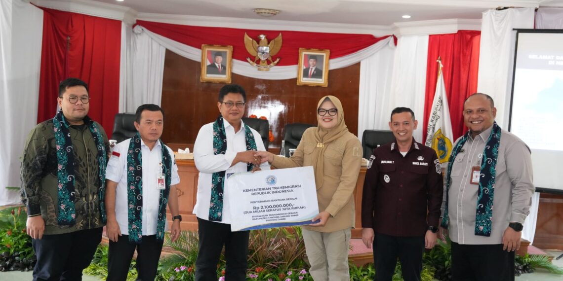 Bupati Tanjung Jabung Timur, Hj. Dillah Hikmah Sari, pertemuan dengan Wamen Transmigrasi, Viva Yoga Mauladi
