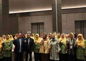 Workshop Pelatihan Editing Video dan Konten Media Sosial yang digelar DPP Pengajian Al-Hidayah di Hotel Mercure BSD, Tangerang, Senin (28/7).