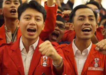 Ketua Umum GMNI Muhammad Risyad Fahlevi