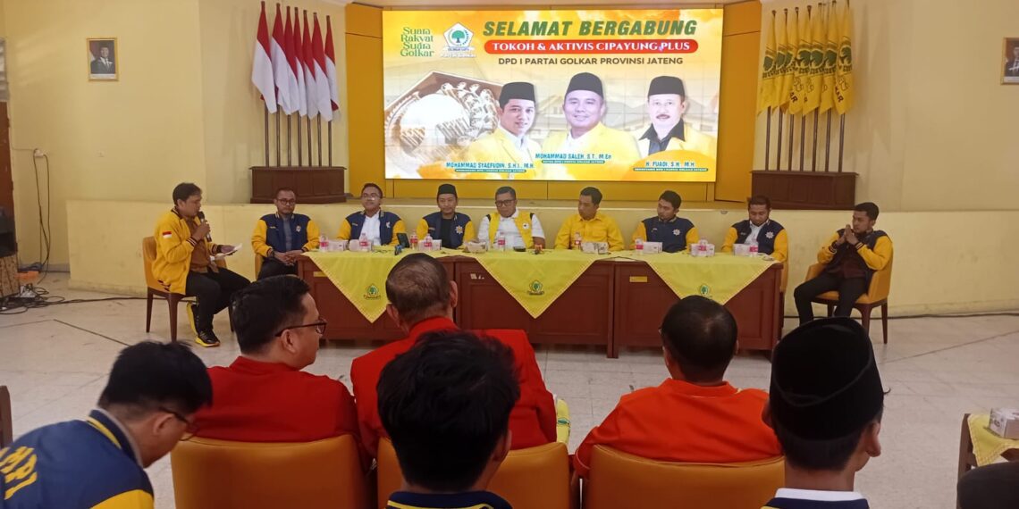 Silaturahmi dan Roadshow DPP AMPI Menjemput Aktivis Log In Partai Golkar ke DPD I Partai Golkar Jawa Tengah, Sabtu (2/8/2025).