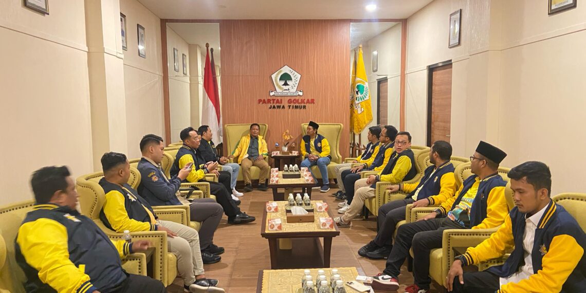 Kunjungan dan Roadshow DPP AMPI ke DPD I Partai Golkar Jawa Timur di Surabaya, Senin (4/8)