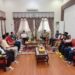 Walikota Pasuruan, Adi Wibowo, saat menerima kunjungan perwakilan DPP AMPI di rumah dinas Walikota di Pasuruan, Selasa (5/8).